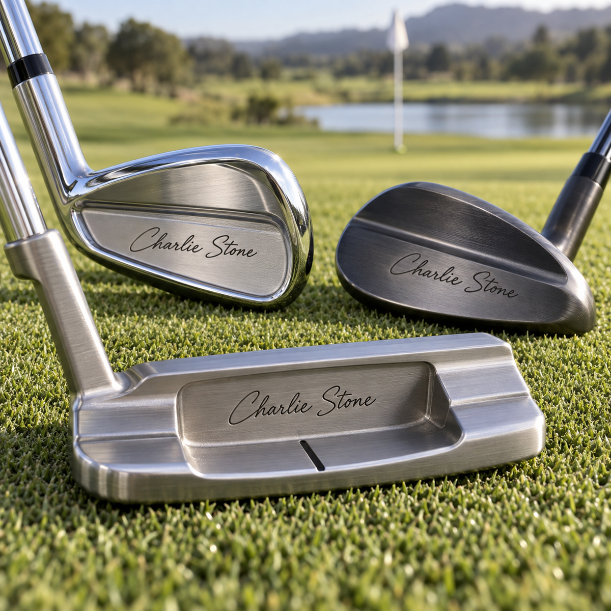 Custom Golf Club Laser Engraving