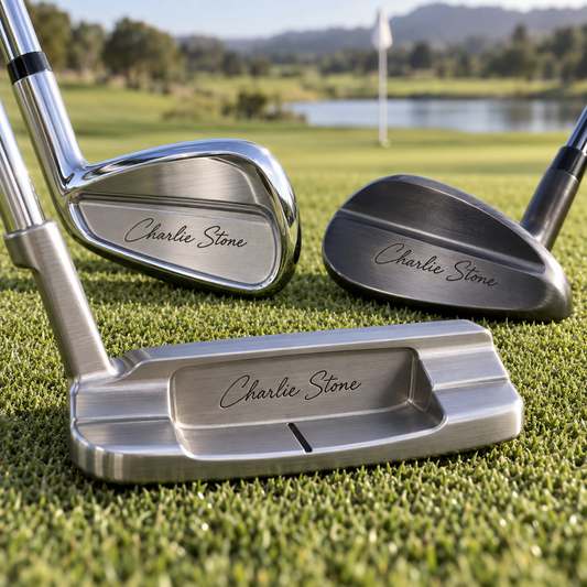 Custom Golf Club Laser Engraving